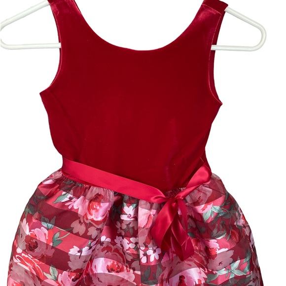 📍🆕🏷 The Children’s Place Beautiful Little Girl Dress small 5/6 - Picture 2 of 3